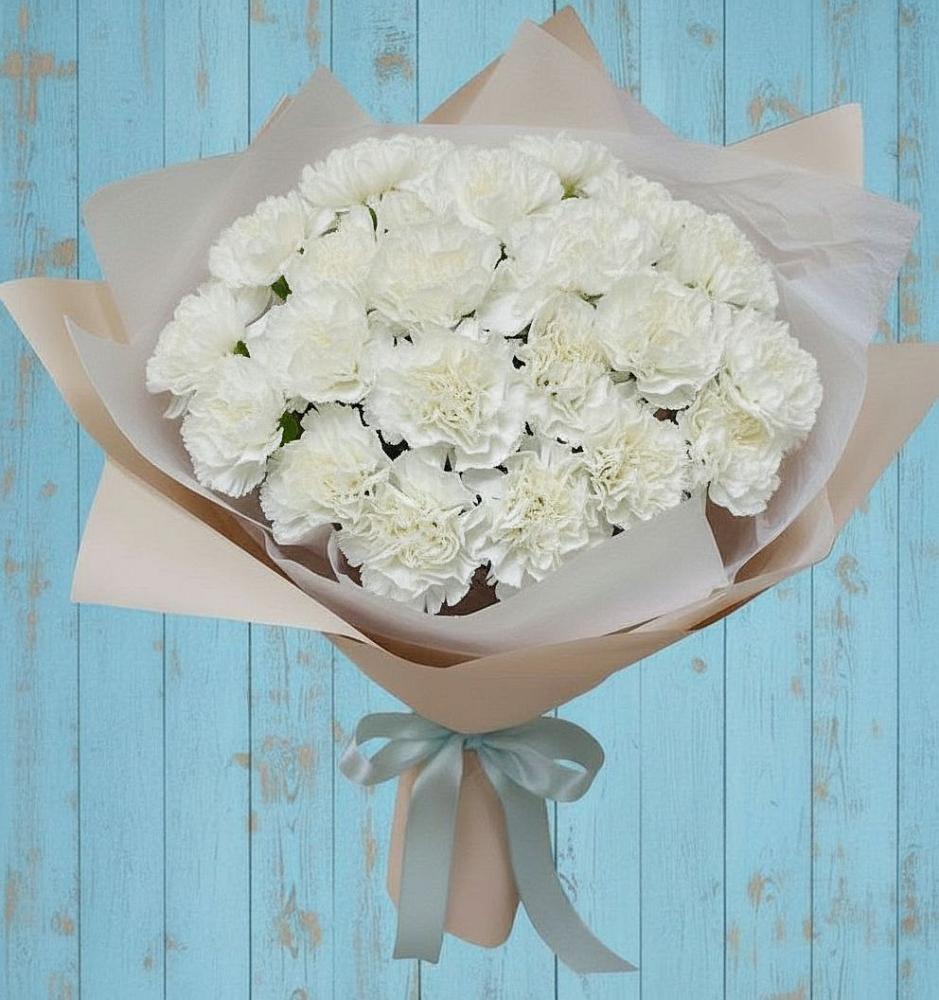 Букет цветов из: Гвоздики в Новой Майне