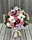 Букет цветов из: Альстромерии, Гвоздики, Розы и Хризантемы в Новой Майне