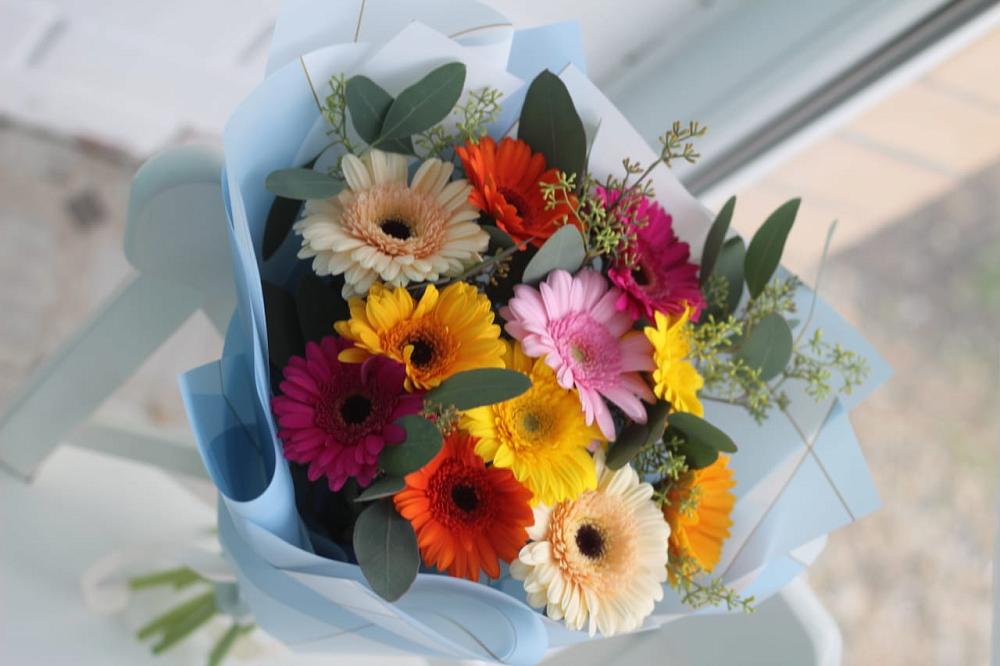 Букет цветов из: Герберы в Новой Майне