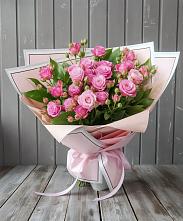 Букет Розовый кустик в Новой Майне