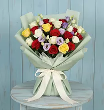 Букет цветов из:  Розы в Новой Майне