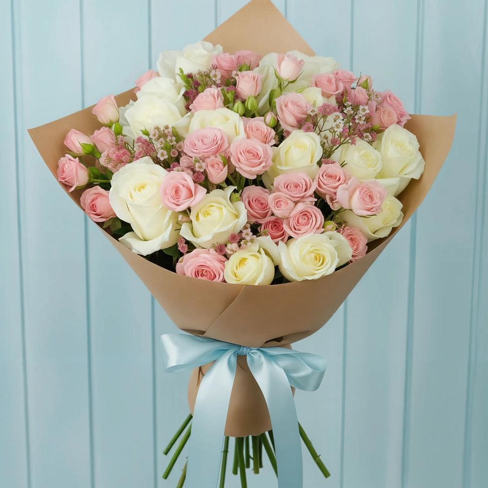 Букет цветов из: Розы в Новой Майне