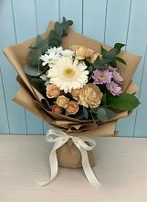 Букет цветов из:  Герберы и Хризантемы в Новой Майне
