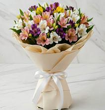 Букет цветов из:  Альстромерии в Новой Майне