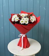 Букет цветов из:  Хризантемы в Новой Майне