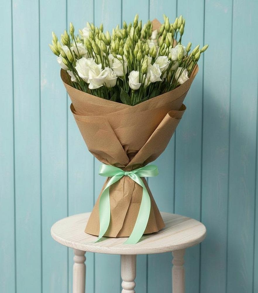 Букет цветов из: Лизиантусы в Новой Майне