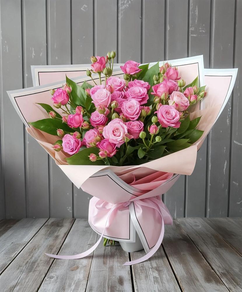Букет Розовый кустик в Новой Майне