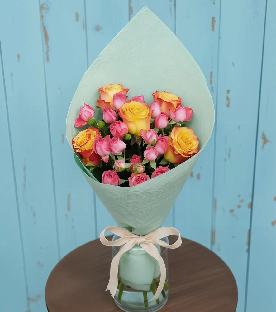 Букет цветов из: Розы в Новой Майне