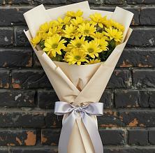 Букет цветов из:  Хризантемы #REPLACE_PRED# Новой Майне