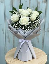 Букет цветов из:  Розы #REPLACE_PRED# Новой Майне