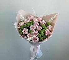 Букет цветов из:  Розы и Хризантемы в Новой Майне