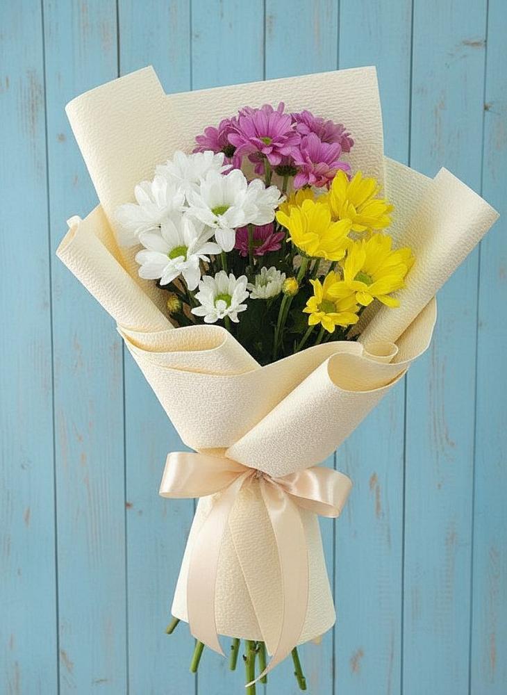Букет цветов из: Хризантемы в Новой Майне