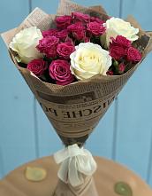 Букет цветов из:  Розы #REPLACE_PRED# Новой Майне