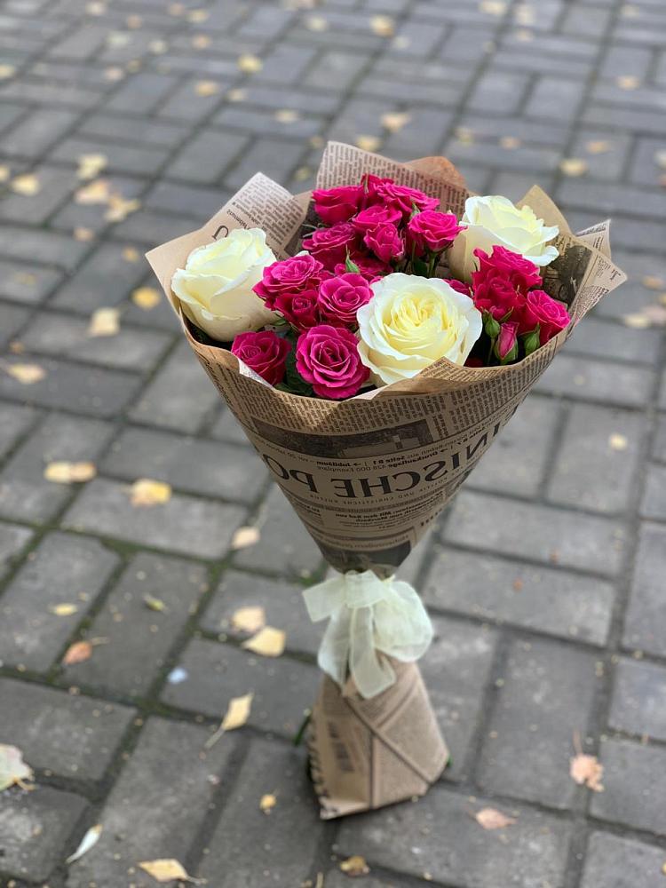 Букет цветов из: Розы в Новой Майне