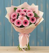 Букет цветов из:  Герберы в Новой Майне
