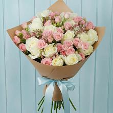 Букет цветов из:  Розы #REPLACE_PRED# Новой Майне